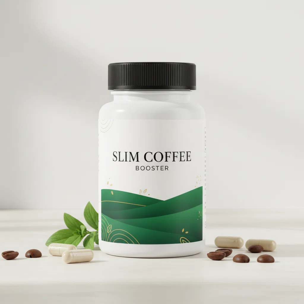 Slim Coffee Booster box - plant extract supplement with zinc B vitamins